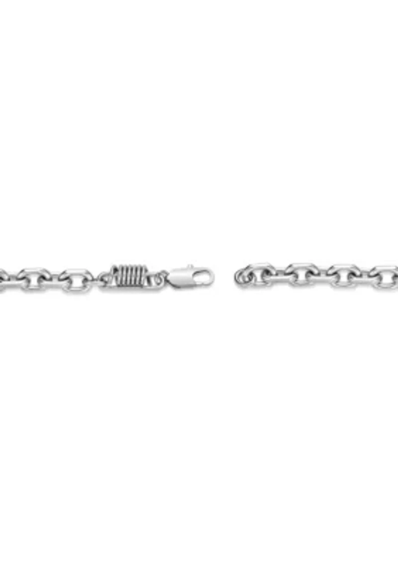 Stainless Steel Link Chain Bracelet in 8.5"