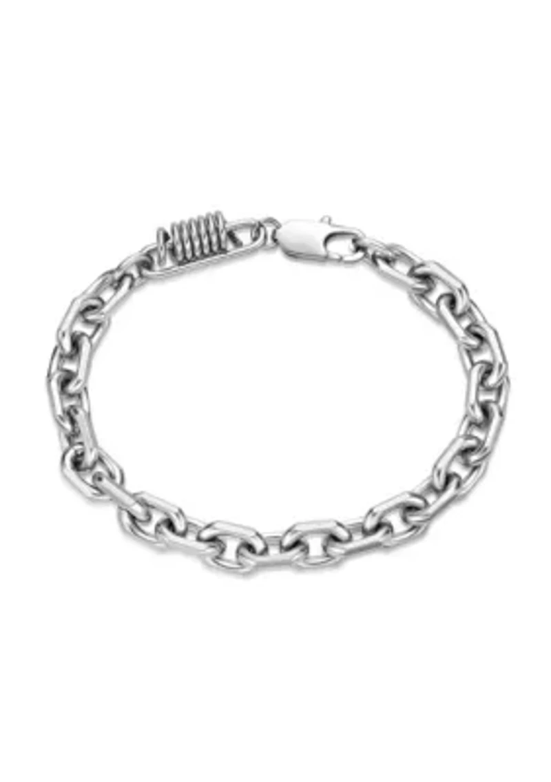 Stainless Steel Link Chain Bracelet in 8.5"