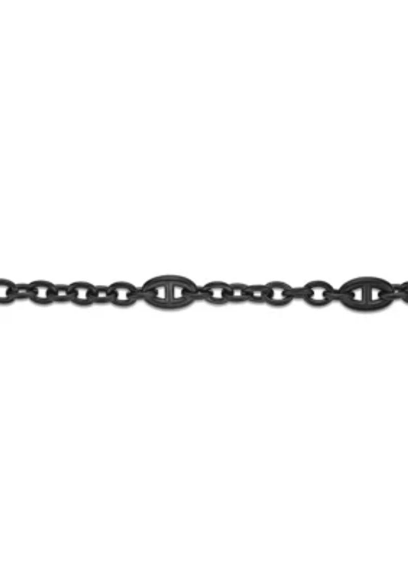 Stainless Steel Bracelet with  Black Ip