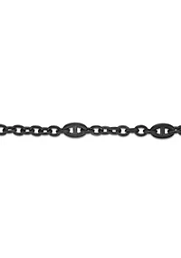 Stainless Steel Bracelet with  Black Ip