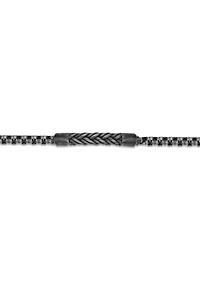 Stainless Steel Bracelet with  Antique Black Ip