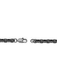 Stainless Steel Link Chain with Antique Black Finish