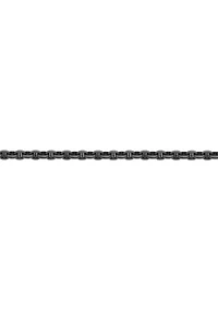 Stainless Steel Link Chain with Antique Black Finish