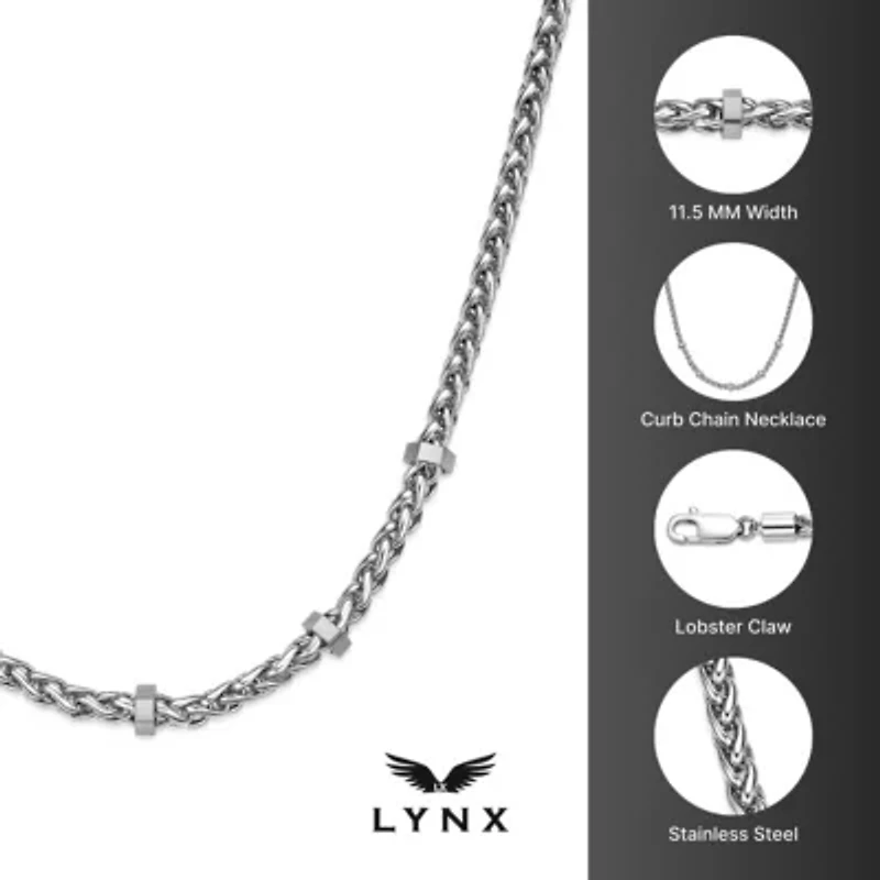 Stainless Steel Wheat Chain Necklace