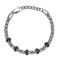 Stainless Steel Wheat Chain Bracelet