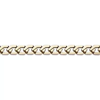 Yellow Ion-Plated Stainless Steel Fancy Link Chain Bracelet