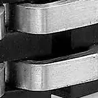 Black Ion–Plated Stainless Steel Link Bracelet