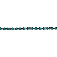 Stainless Steel Malachite Bead Strand Bracelet