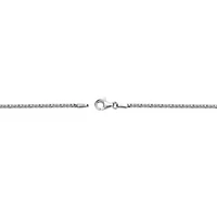 Stainless Steel Box Chain Pendant Necklace
