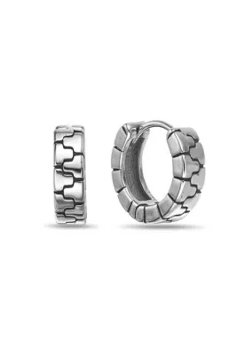 Hoop Earrings in Stainless Steel