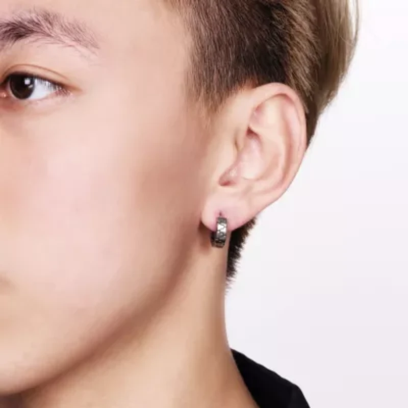 Hoop Earrings in Stainless Steel