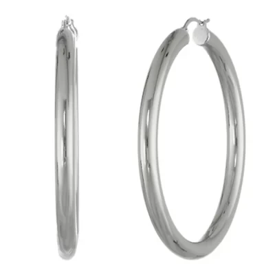 Hoop Earrings in Stainless Steel