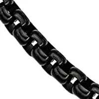 Stainless Steel 3.5MM Box Chain Necklace with Lobster Lock, 24” Length