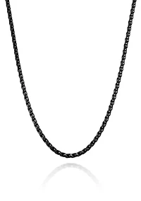 3MM Wheat Chain Necklace Stainless Steel