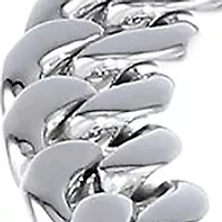 Stainless Steel 7.5 Millimeter Rolo Chain Bracelet, 9 Inch