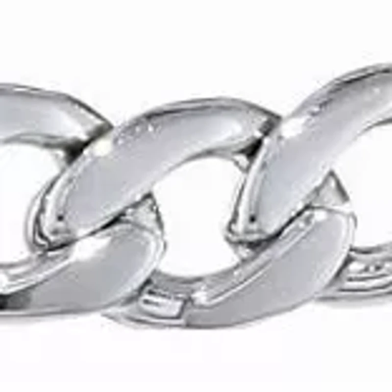 Men's Stainless Steel Necklace and Bracelet Set