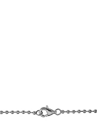 Mens Stainless Steel Cross Pendant with .02 cttw Diamond Accent