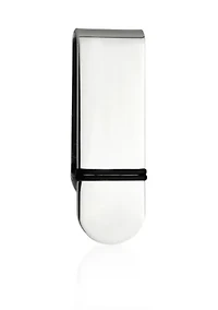 Stainless Steel and Rubber Money Clip