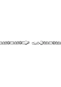 Stainless Steel 9MM Figaro Chain Necklace, 30" Length