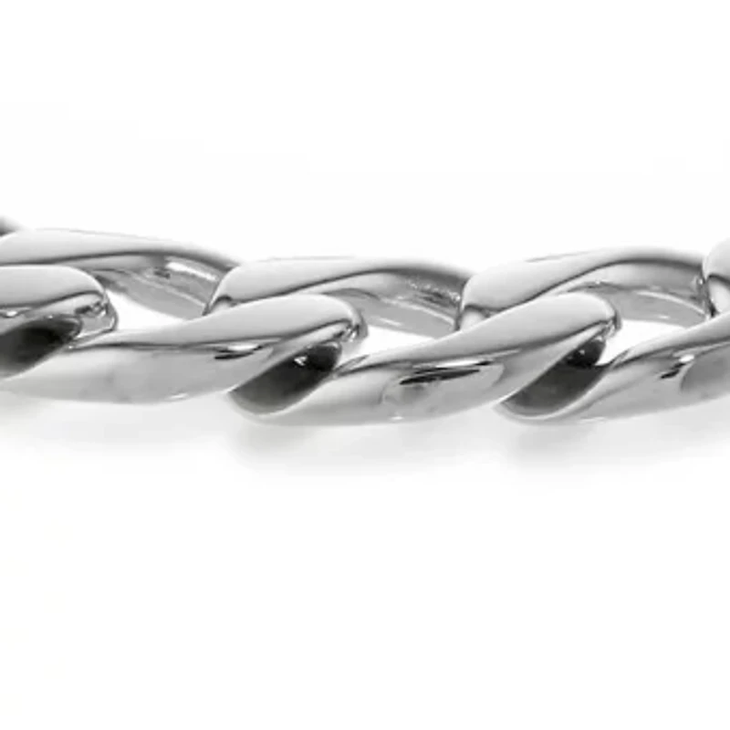 Men's Stainless Steel Necklace and Bracelet Set