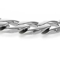 Men's Stainless Steel Necklace and Bracelet Set