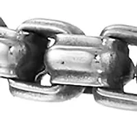 Stainless Steel 5.5 Millimeter Round Box Chain Bracelet with Black Plating Inlay, 9 Inch