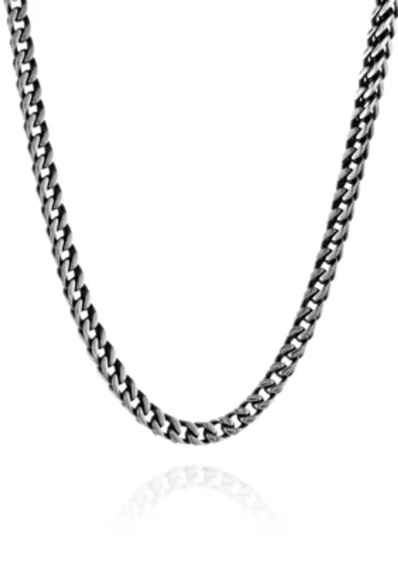 Mens Stainless Steel Chain Necklace