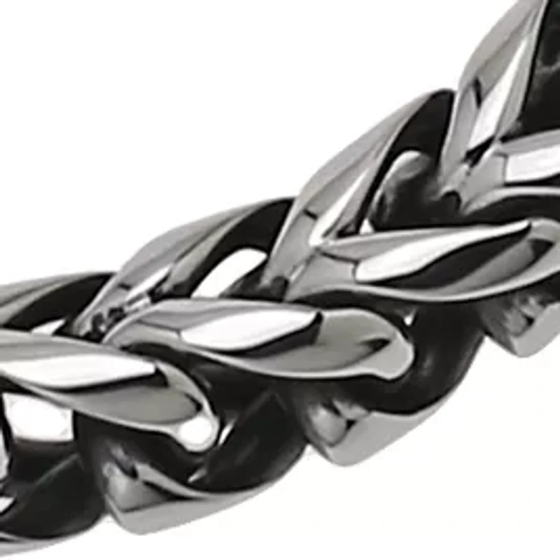 Men's Stainless Steel Foxtail Necklace