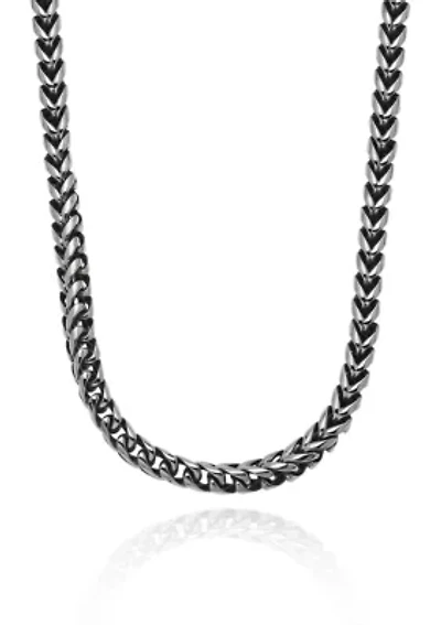 Men's Stainless Steel Foxtail Necklace
