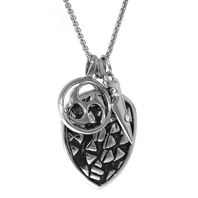 Stainless Steel Shield Dog Tag Pendant