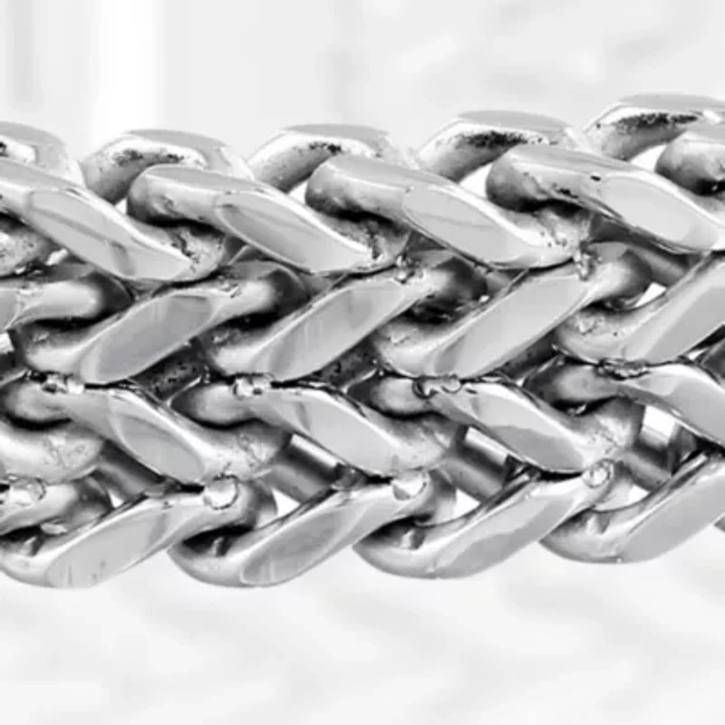 Men's Stainless Steel Double Strand Bracelet