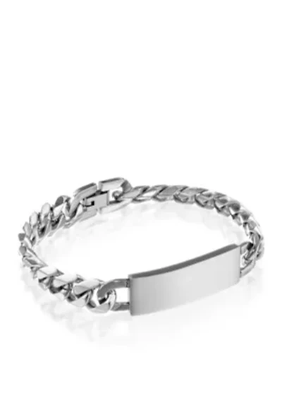 Men's Stainless Steel ID Bracelet