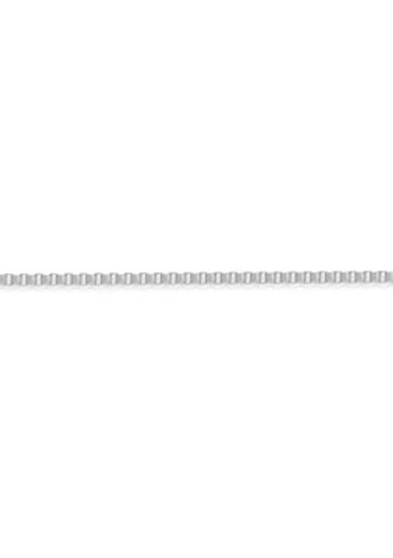 Stainless Steel 2MM Box Chain Necklace, 20" Length