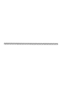 Stainless Steel 3 Millimeter Round Box Chain Necklace, 24 Inch
