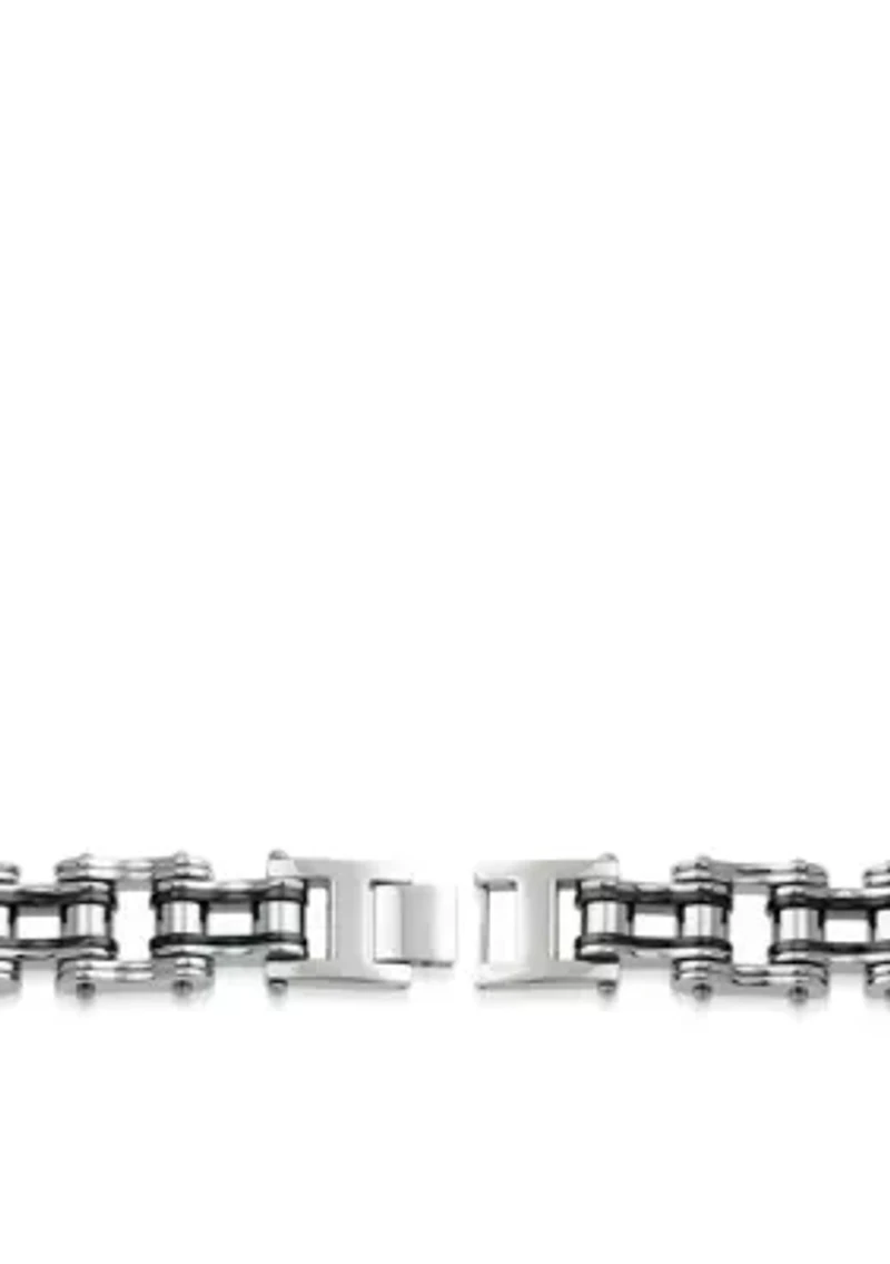 Men's Stainless Steel Motorcycle Chain Bracelet