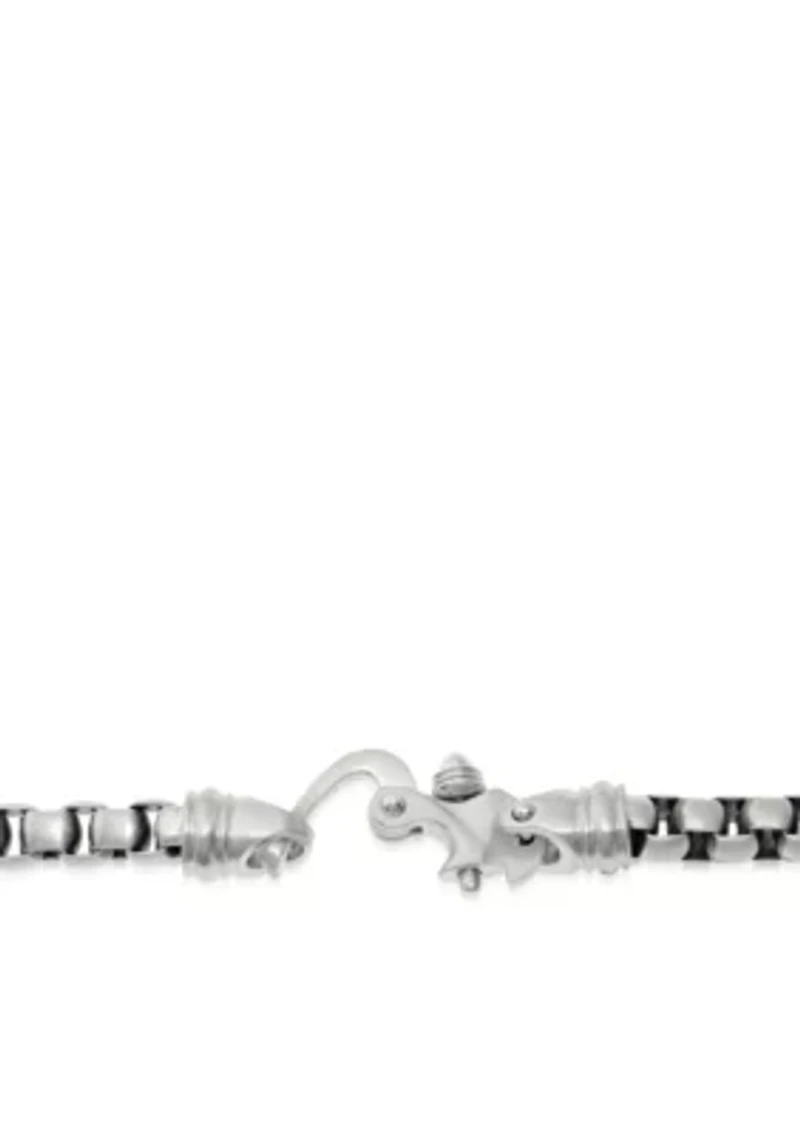 Men's Stainless Steel Bracelet with Satin Finish