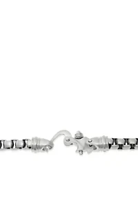Men's Stainless Steel Bracelet with Satin Finish