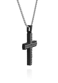 Men's Stainless Steel Cross Pendant