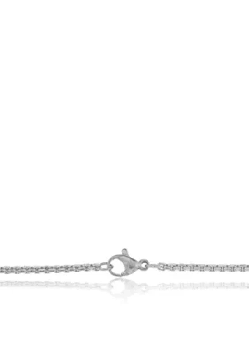 Men's Stainless Steel Cross Pendant