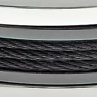 Men's Stainless Steel & Ceramic Bracelet