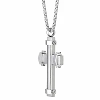 Stainless Steel Cross Pendant Necklace