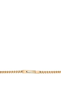 Stainless Steel Foxtail Chain Necklace