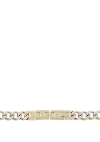 Stainless Steel Curb Chain Necklace with Double Extension Lock