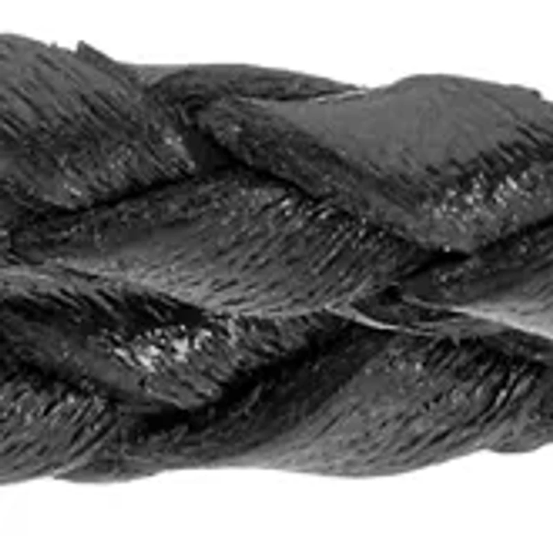 Stainless Black Leather and Carbon Bracelet with Magnetic Clasp