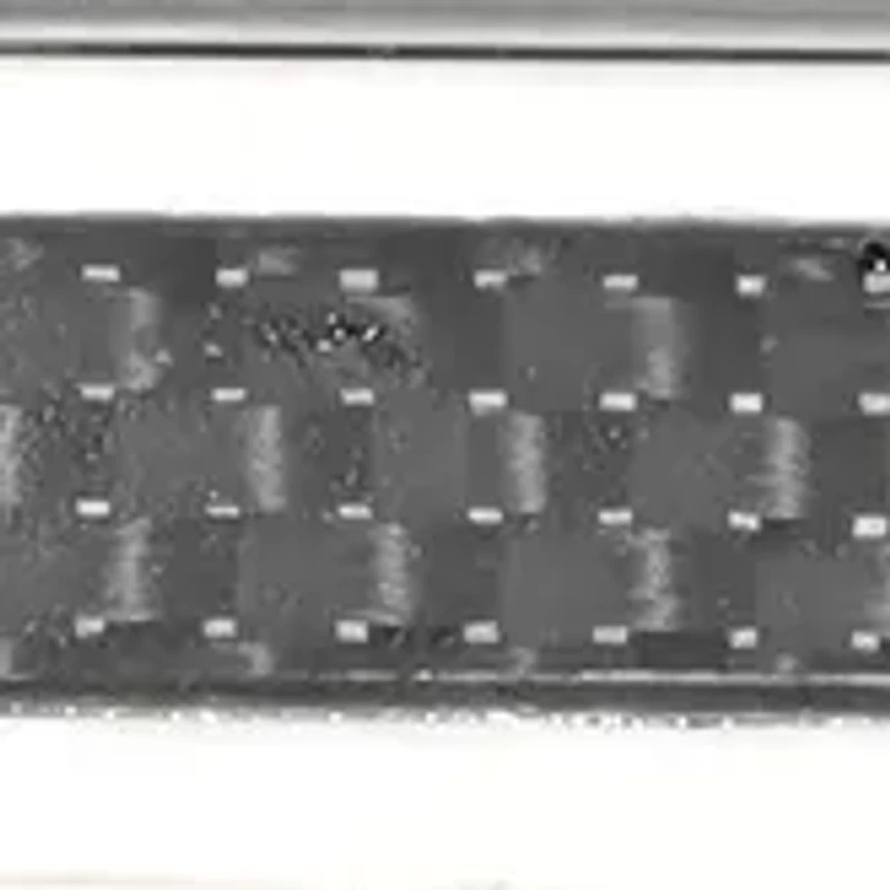 Stainless Steel Bracelet with Carbon Fiber and Extender Lock