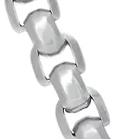 Stainless Steel 5 Millimeter Round Box Chain Necklace, 22 Inch