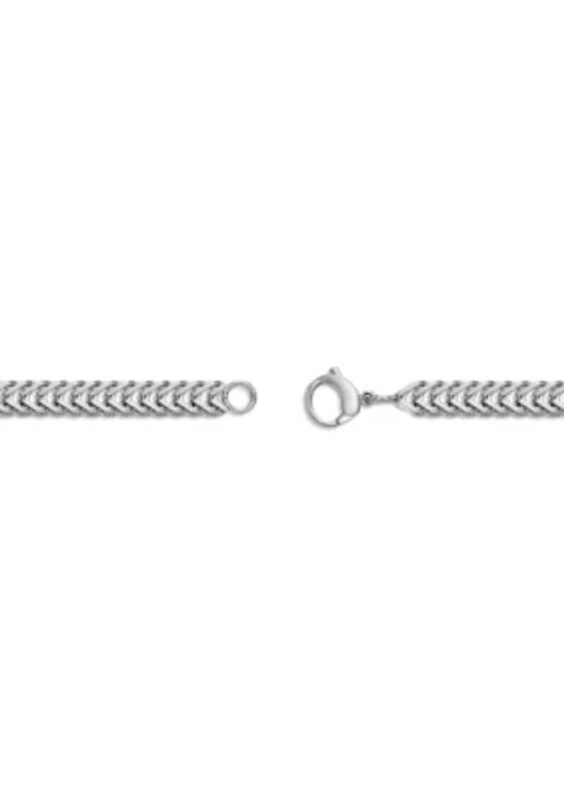 Stainless Steel 6MM Necklace with Matte Finish, 22” Length