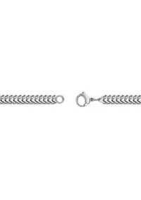 Stainless Steel 6MM Necklace with Matte Finish, 22” Length