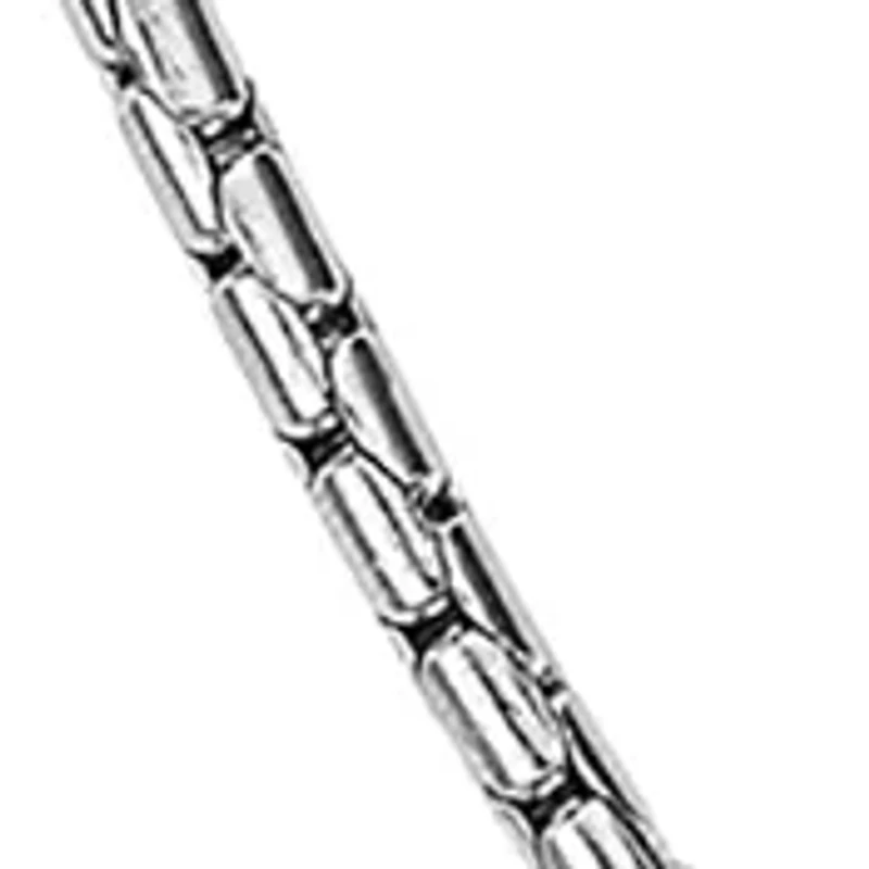 Stainless Steel 2.5 Millimeter Snake Chain Necklace, 24 Inch