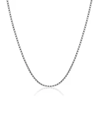Stainless Steel 2.5 Millimeter Snake Chain Necklace, 24 Inch